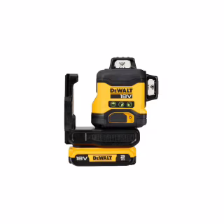 Лазерний нівелір DeWALT 18В XR Li-Ion, зелений промінь, 2Ah, ЗУ, кейс (DCLE34031D1)