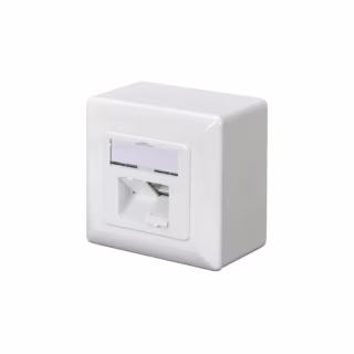 Комп'ютерна розетка Digitus 2xRJ45 FTP, для відкритої проводки (DN-9002-N)