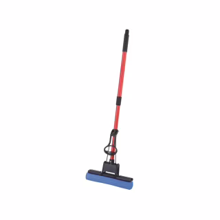 Швабра Idea Home З одинарним віджимом (DS-1311 Single roller Blue-Red)