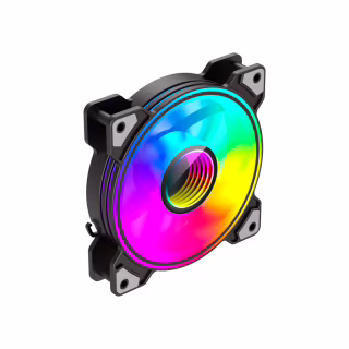 Кулер для корпуса Gamemax Dual Ring Infinity BK