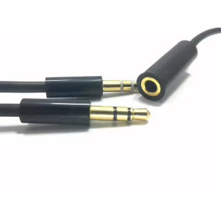 Кабель мультимедійний 3.5mm F to 2x3.5mm M 1.5m PowerPlant (DV00DV4057)