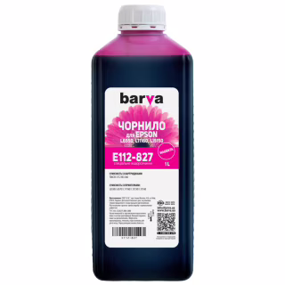 Чернила Barva Epson 112 1л magenta (E112-827)