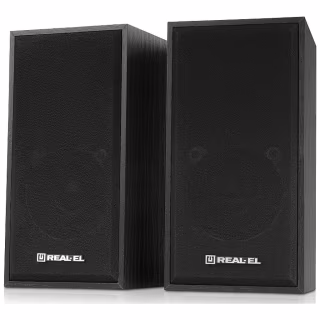 Акустична система REAL-EL S-202 USB Black (EL121200019)