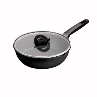 Сковорода Tefal Expertise з кришкою 24см чорний (G3218402)