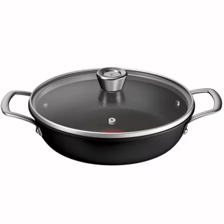 Сотейник Tefal Excellence+ з кришкою 24см чорний (G3308802)