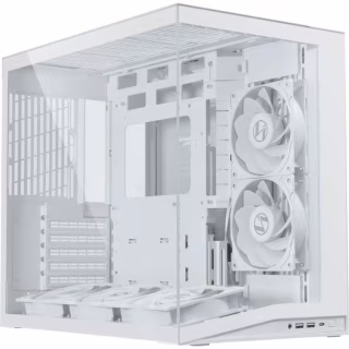 Корпус для ПК Lian Li O11 Dynamic Mini V2 Flow, White (G99.O11DMIV2FW.00)