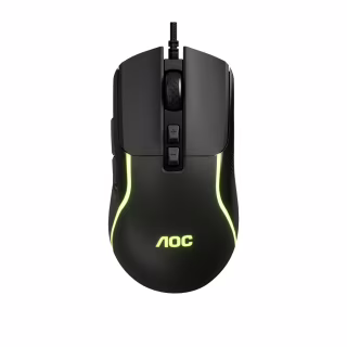 Мышка AOC GM170B LED USB Black (GM170B/LA)