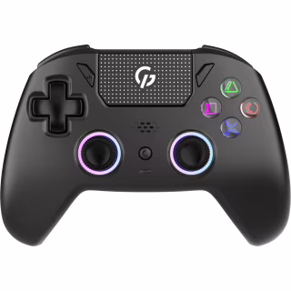 Геймпад GamePro GPS20B 2.4G/BT 5.1/USB (Switch/PC/PS/iOS/Android) RGB Black (GPS20B)