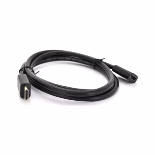 Кабель мультимедійний HDMI M to HDMI F 1.5m V2.0 VEGGIEG (HF-1.5)