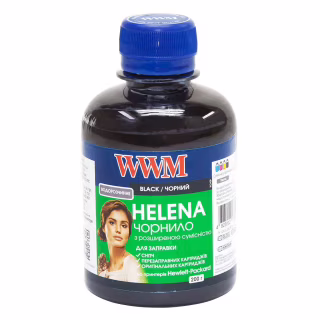 Чорнило WWM HP UNIVERSAL HELENA Black (HU/B)