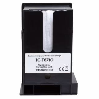 Контейнер для відпрацьованих чорнил Epson T6710/PXBMB2 C13T671000 chip Barva (IC-T6710)