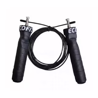 Скакалка Ecofit MDJR039 3 м чорна (К00026973)