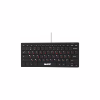 Клавіатура Maxxter KBM-C01B-UA USB UA Black (KBM-C01B-UA)