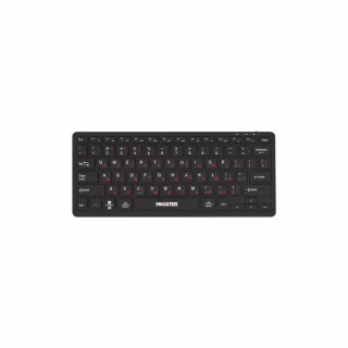 Клавіатура Maxxter KBW-C01B-UA Wireless UA Black (KBW-C01B-UA)