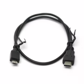 Дата кабель USB-C to Micro 5P 0.3m PowerPlant (KD00AS1259)