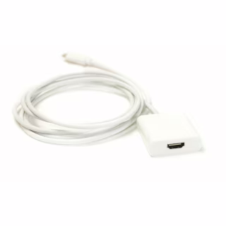Кабель мультимедійний USB Type-C to HDMI F 1.8m PowerPlant (KD00AS1271)