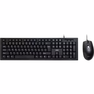 Комплект AOC KM160B USB UA Black (KM160B/97)