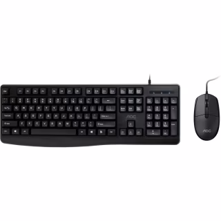 Комплект AOC KM170B USB UA Black (KM170B/97)