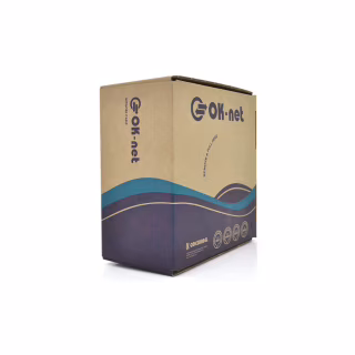 Кабель мережевий OK-Net FTP 305м (КППЭт-ВП (100) 2х2х0,51 / 305)