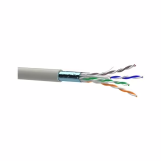 Кабель мережевий OK-Net FTP 305м cat.6 (F/UTP-cat.6-SL) (КПВЭ-ВП (250) 4*2*0,51)
