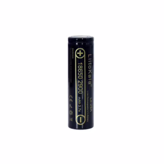 Аккумулятор 18650 2900mAh Li-Ion, (2850-2950mah), 3.7V (2.75-4.2V), Blac Liitokala (Lii-29A)
