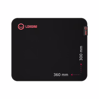 Коврик для мышки Lorgar Main 323 Black/Red (LRG-GMP323)