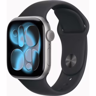 Смарт-годинник Apple Watch Series 11 GPS 42mm Space Grey Aluminium Case with Black Sport Band - S/M (MEQW4RK/A)