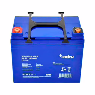 Батарея до ДБЖ Merlion MLTS12330M6 12V-33Ah (MLTS12330M6+)