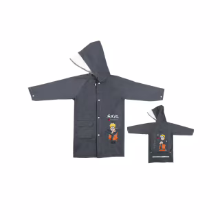 Дощовик дитячий Kite Naruto S 115 - 130 см Сірий (NR24-2600S)