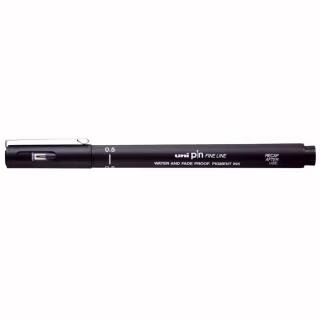 Лайнер UNI 0.5мм fine line (PIN05-200.Black)