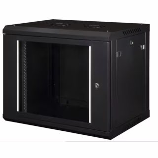 Шкаф настенный Hypernet 9U 19" 600x600 ProLine (PL-WMNC66-9U-BLACK)
