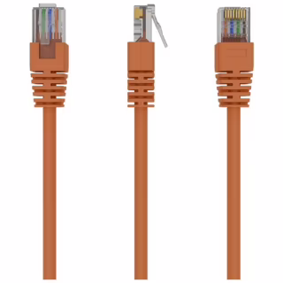 Патч-корд 0.25м Cablexpert (PP12-0.25M/O)