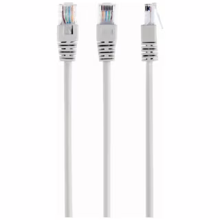 Патч-корд 20м UTP cat 5e CCA gray Cablexpert (PP12-20M)