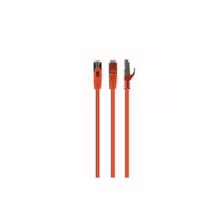Патч-корд 0.5м S/FTP Cat 6A CU LSZH orange Cablexpert (PP6A-LSZHCU-O-0.5M)