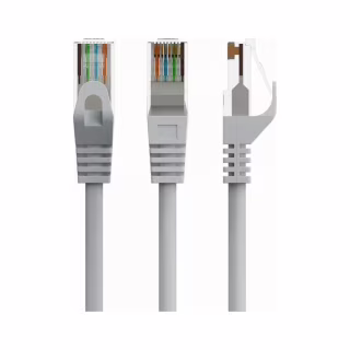 Патч-корд 1.5м UTP cat 6 CU gray Cablexpert (PP6U-CU-1.5M)