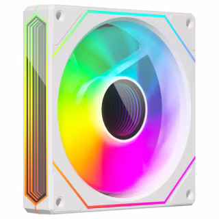 Кулер до корпусу Zezzio PRISM 6 Pro ARGB White