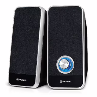 Акустическая система REAL-EL S-80 USB Black (EL121100005)