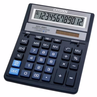 Калькулятор Citizen SDC-888XBL