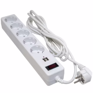 Мережевий фільтр живлення Patron SP-55-USB