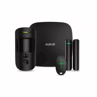 Комплект охоронної сигналізації Ajax StarterKit Cam HDR black