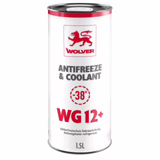 Антифриз Wolver WG12+ червоний 1,5л