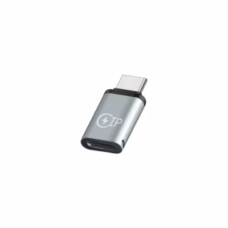 Перехідник Lightning F to USB-C M gray XoKo (XK-AC-027)