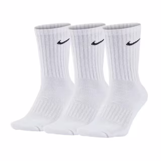 Шкарпетки Nike U NK EVERYDAY LTWT CREW 3PR SX7676-100 38-42 3 пари Білі (888407237270)