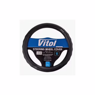 Чехол на руль VITOL M чорн (VLCU-1409009 M)