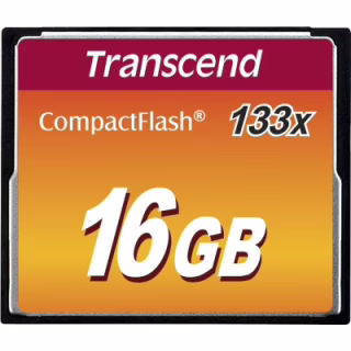 Карта пам'яті Transcend 16Gb Compact Flash 133x (TS16GCF133)