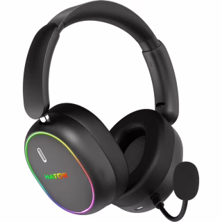 Наушники Hator Phoenix 2 Wireless Hi-Res SyncHUB connection Black (ESH40)