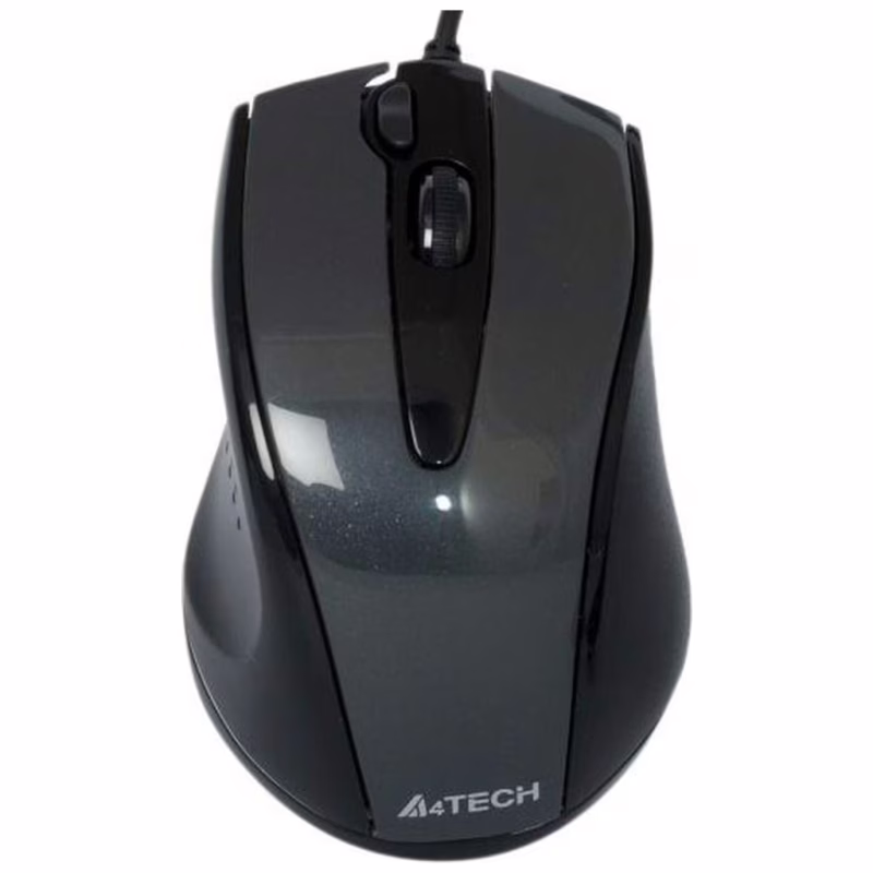 Мышка A4Tech N-500F-1 USB Glossy Grey (4711421859370)