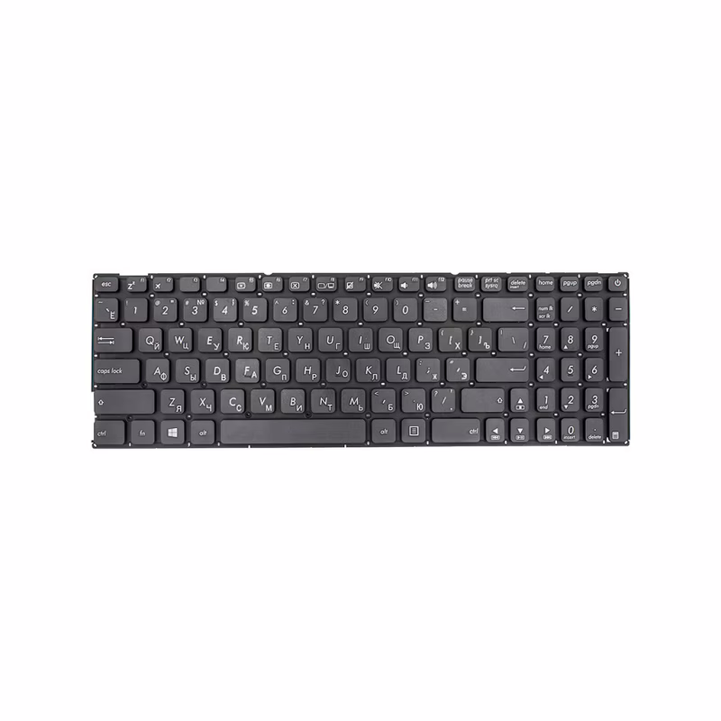 Клавіатура ноутбука PowerPlant ASUS X541 series черный (KB312597)