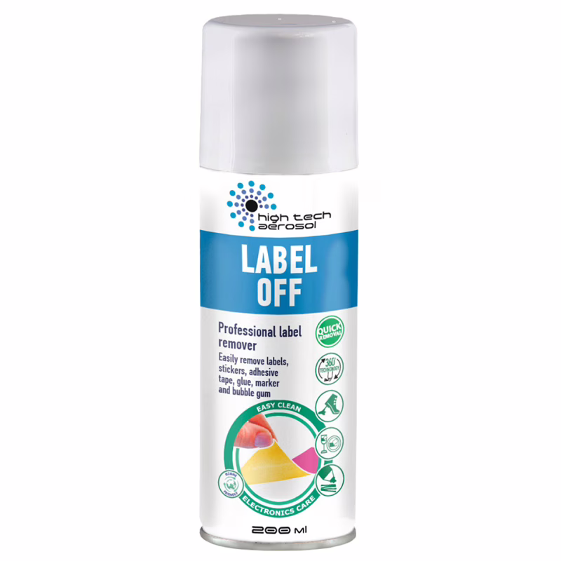 Спрей для очищення HTA LABEL OFF 200 ml (HTA6031)