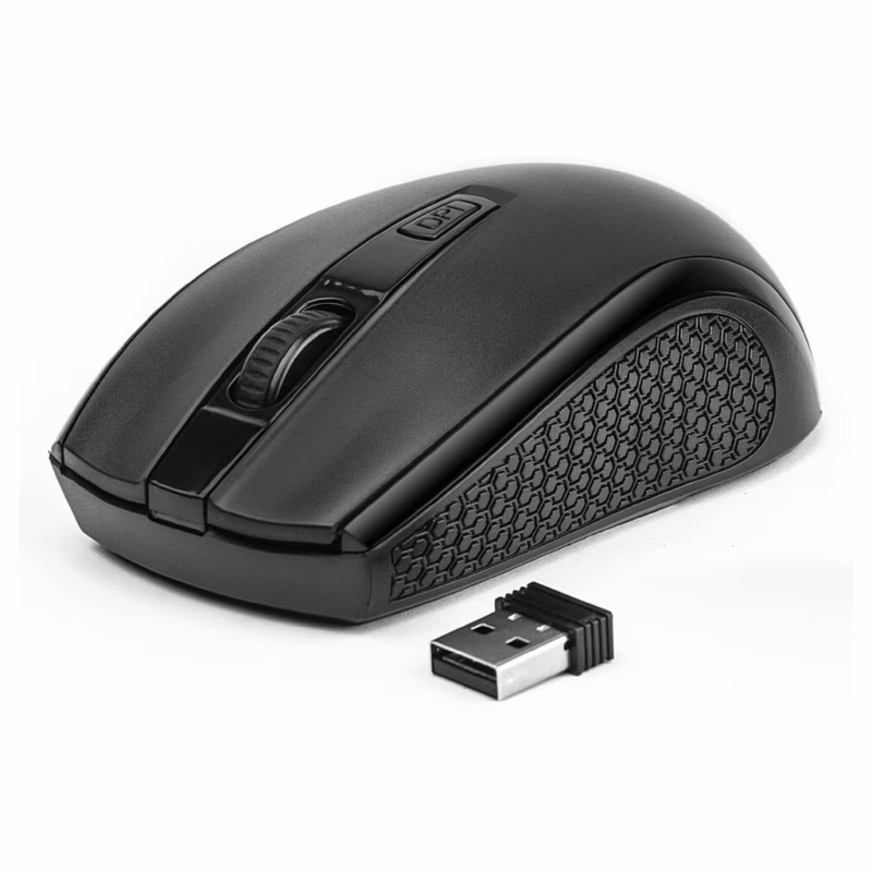 Мишка REAL-EL RM-308 Wireless Black (EL123200033)